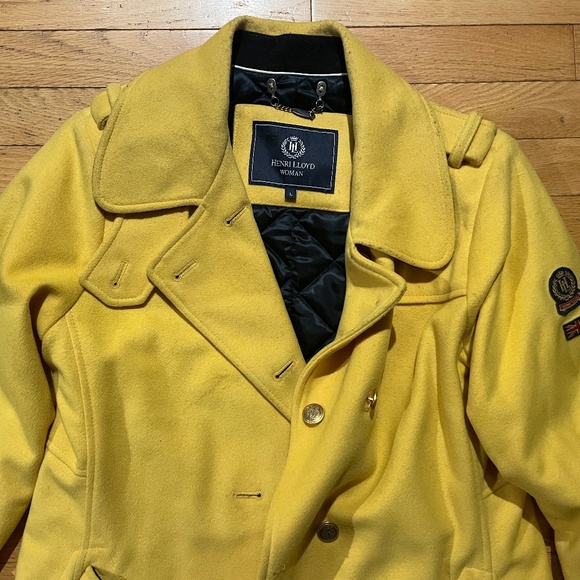 Beautiful Henri Lloyd Women's Pea Coat - Picture 4 of 10
